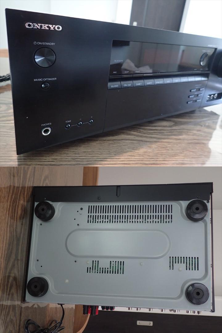 ONKYO AVアンプ TX-SR343 リモコン付・動作快調 です