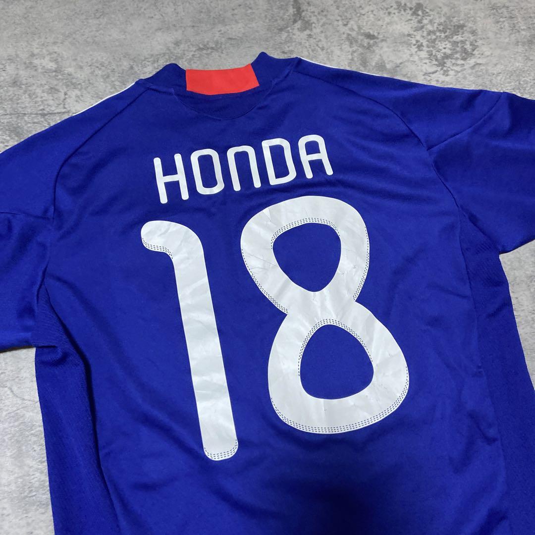adidas 日本代表 ユニフォーム 2010年 本田圭佑 ゲームシャツ