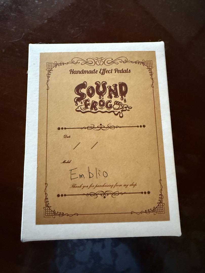 Sound Frog ハイゲインオーバードライブ”EMBLIO”