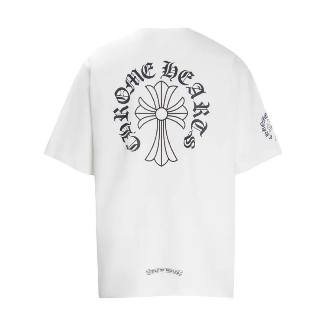 【現品限り】CHROME HEARTS クロスプリント Tシャツ