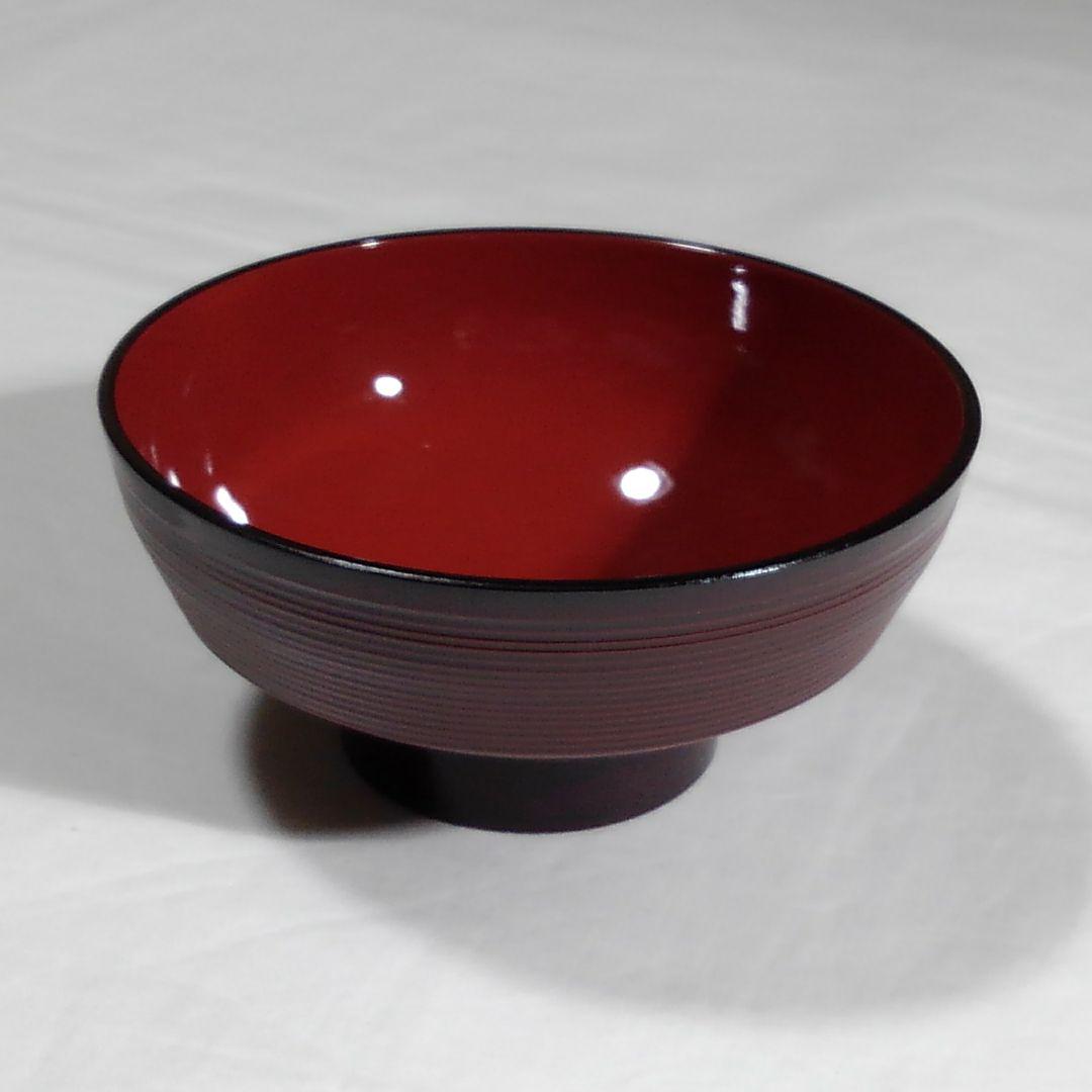 新品未使用汁椀5客揃横ラインが入って上品です！