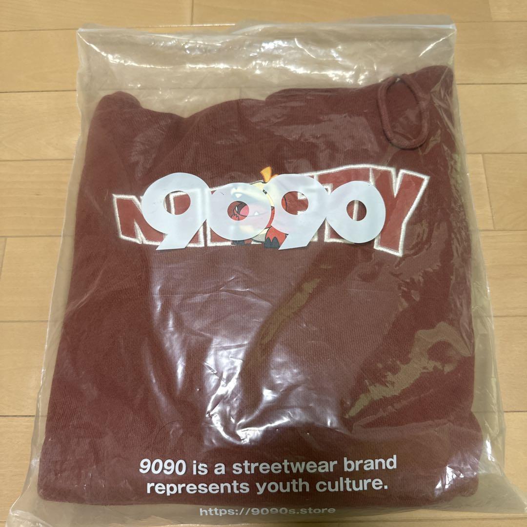 9090 Hogator Hoodie M ワインレッド