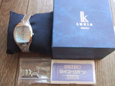SEIKO　ルキア　ブルー　USED♪