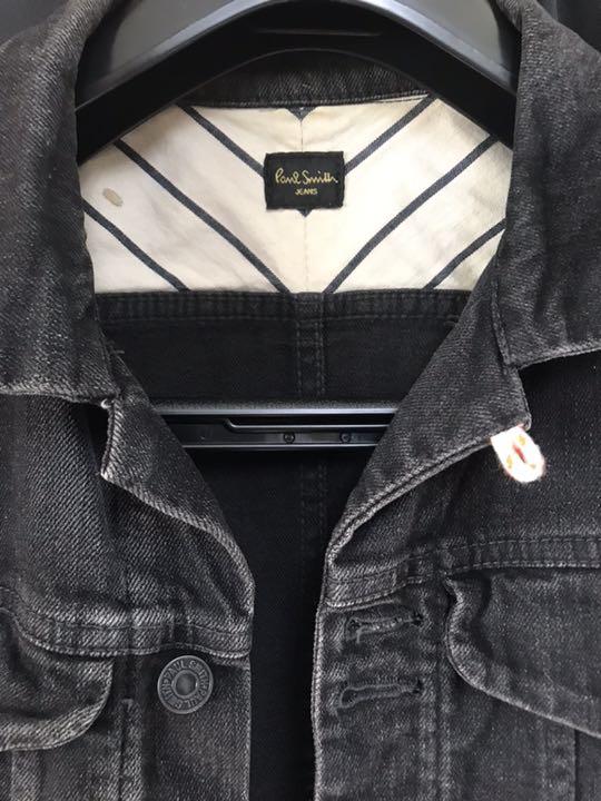 美品　ポールスミス デニムジャケット □PaulSmith□×LEE STORM RIDER インディゴ デニムジャケット