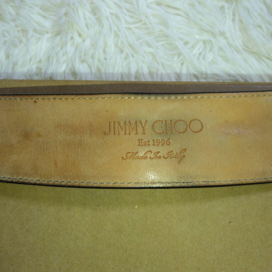 ★週末セール★　JIMMY CHOO ベルト スタッズ スター 星 レザー 本革