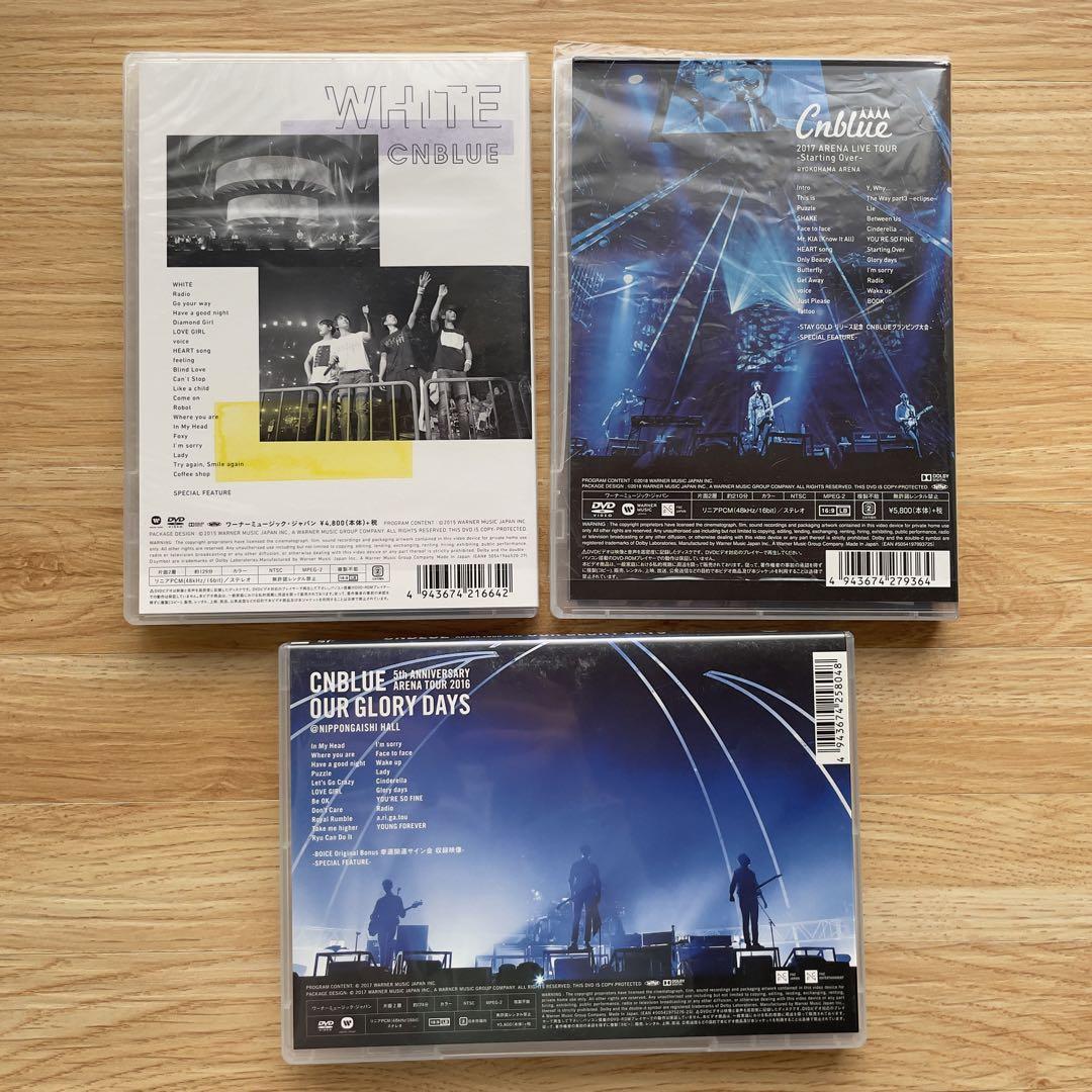 CNBLUE 日本　DVD 9枚セット　Live 映画 CNBLUE 日本 DVD 9枚セット Live 映画