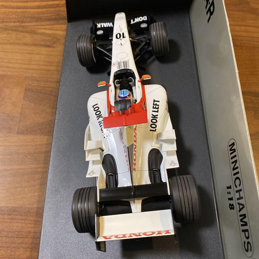 佐藤琢磨 B•A•R ホンダ 006 ミニチャンプス 1/18 / F1 佐藤琢磨 B•A•R ホンダ 006 ミニチャンプス 1/18 / F1