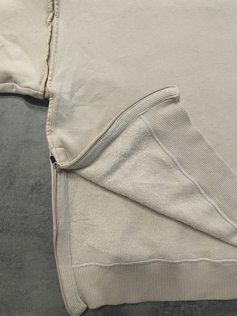 YOKE OVERSIZED PIPING SWEAT SHIRT タグ付