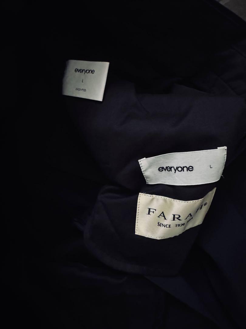 everyone FARAH slacks NAVY サイズL