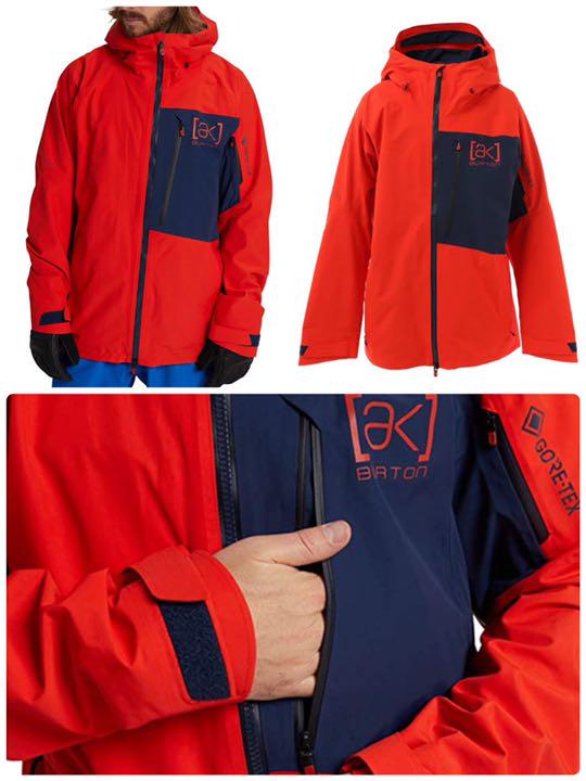 【ターフェイ】 Burton ak cyclic jacket 2020-21モデル Gore Nt8lc-m18697467596 なので