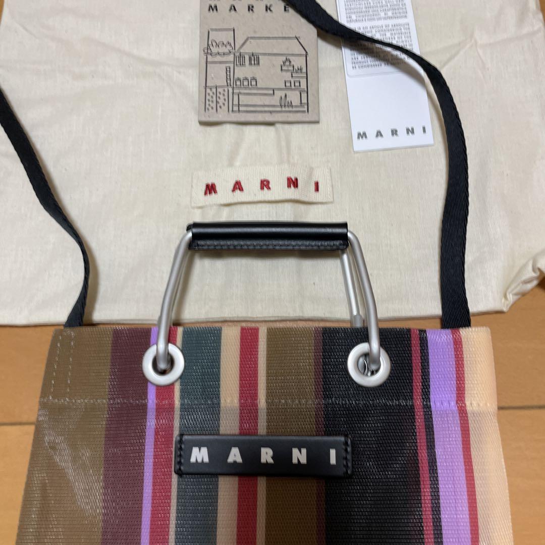 MARNI MARKET（マルニマーケット）の「ストライプミニショルダー