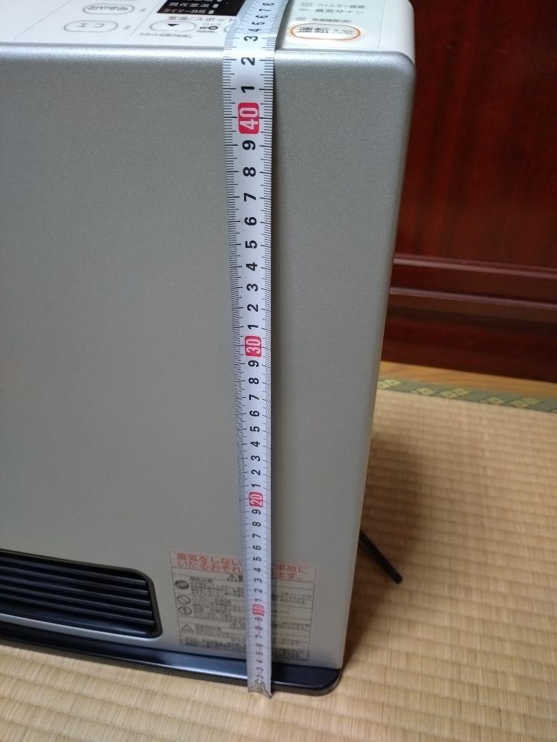 迅速発送 2019年製 リンナイ 都市ガス ファンヒーター RC-U4001E