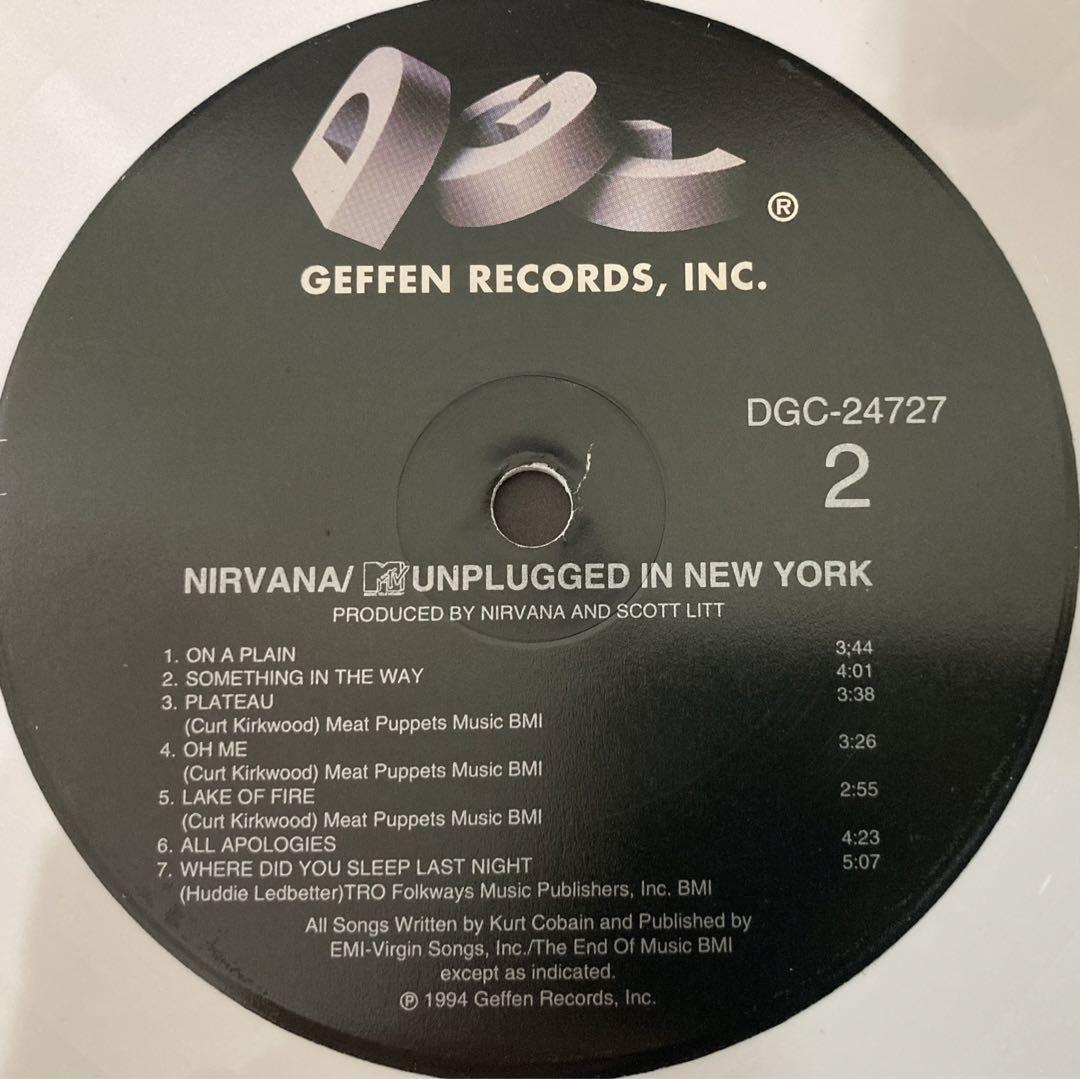 オリジナル Nirvana /MTV Unplugged in New York - メルカリ
