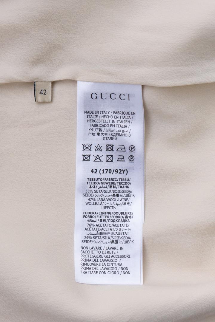 GUCCI グッチ ベルト付き プリーツ ワンピース