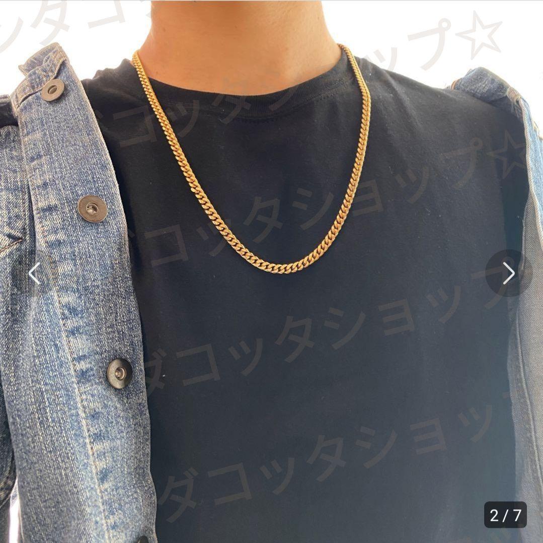 【60cm】【50cm】【10mm】【18K刻印あり】【Miami Cuban】