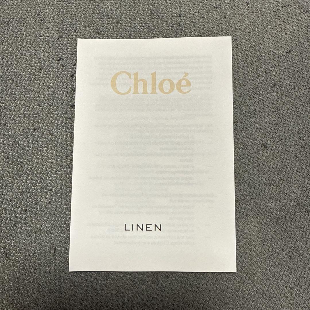 Chloé 赤 キャンバス トートバッグ Chloe クロエ