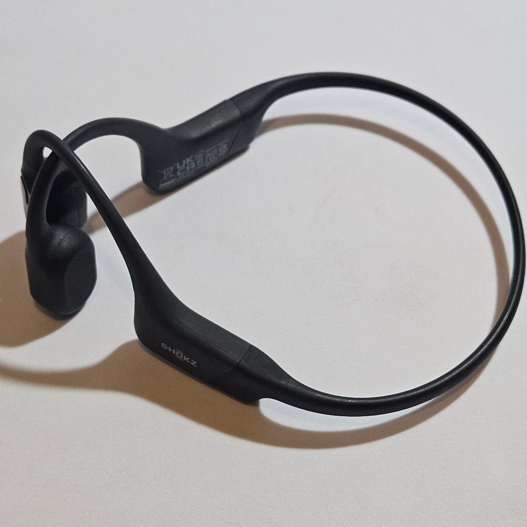SHOKZ OpenRun S803 ブラック 動作確認済 骨伝導イヤホン - メルカリ