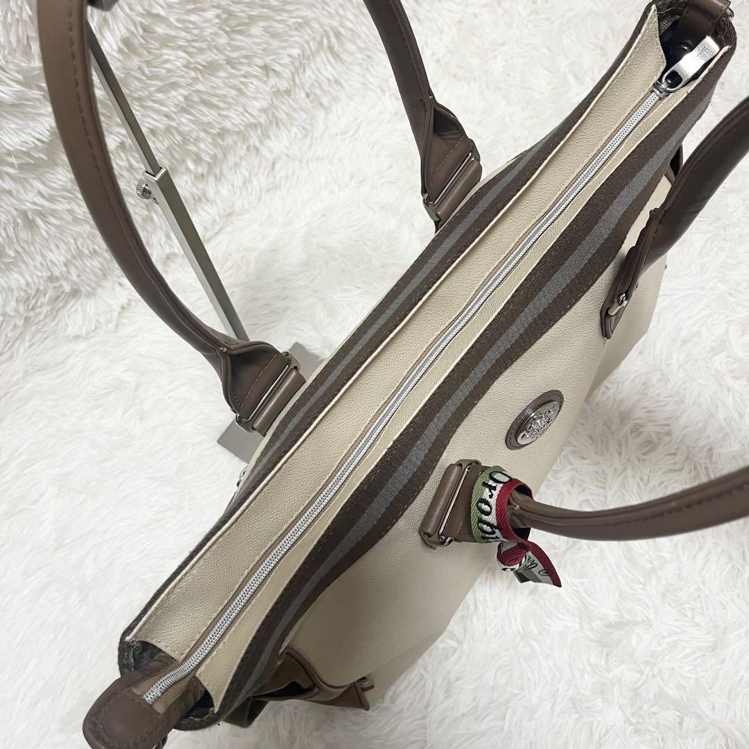 【美品】Orobianco オロビアンコ トートバッグ 2way 大容量