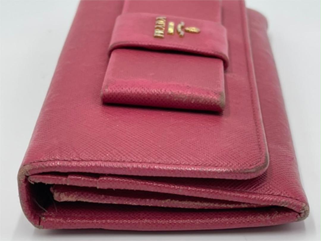 新品低価 PRADA 裏ファスナー 長財布 GcNnQ-m18704470742 プラダ リボン 送料無料限定SALE