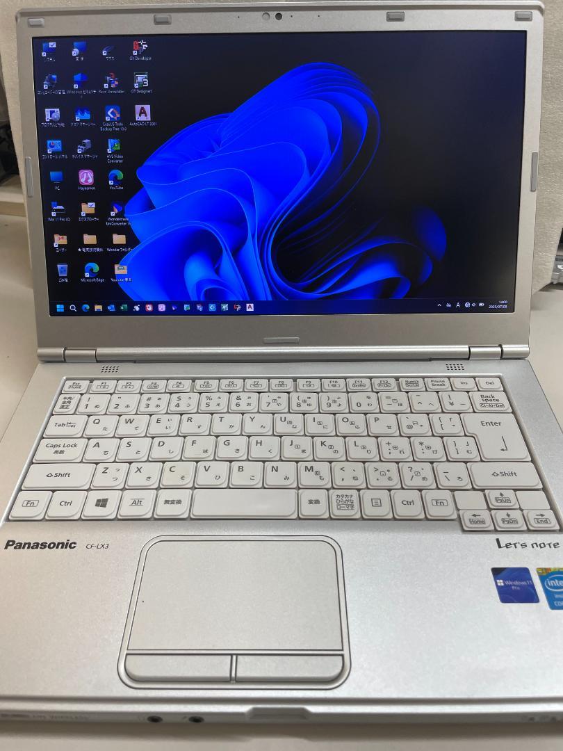 電気工事業の方必見！美品！パナソニック CF-LX3 core i5-4200U