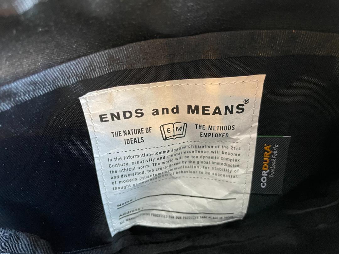未使用ENDS and MEANS Waist Bag ウエスト バッグ ポーチ