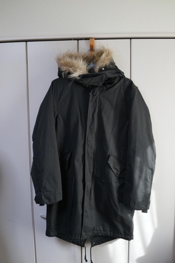 限定版 time monkey ユナイテッドアローズ リアルファー モッズコート