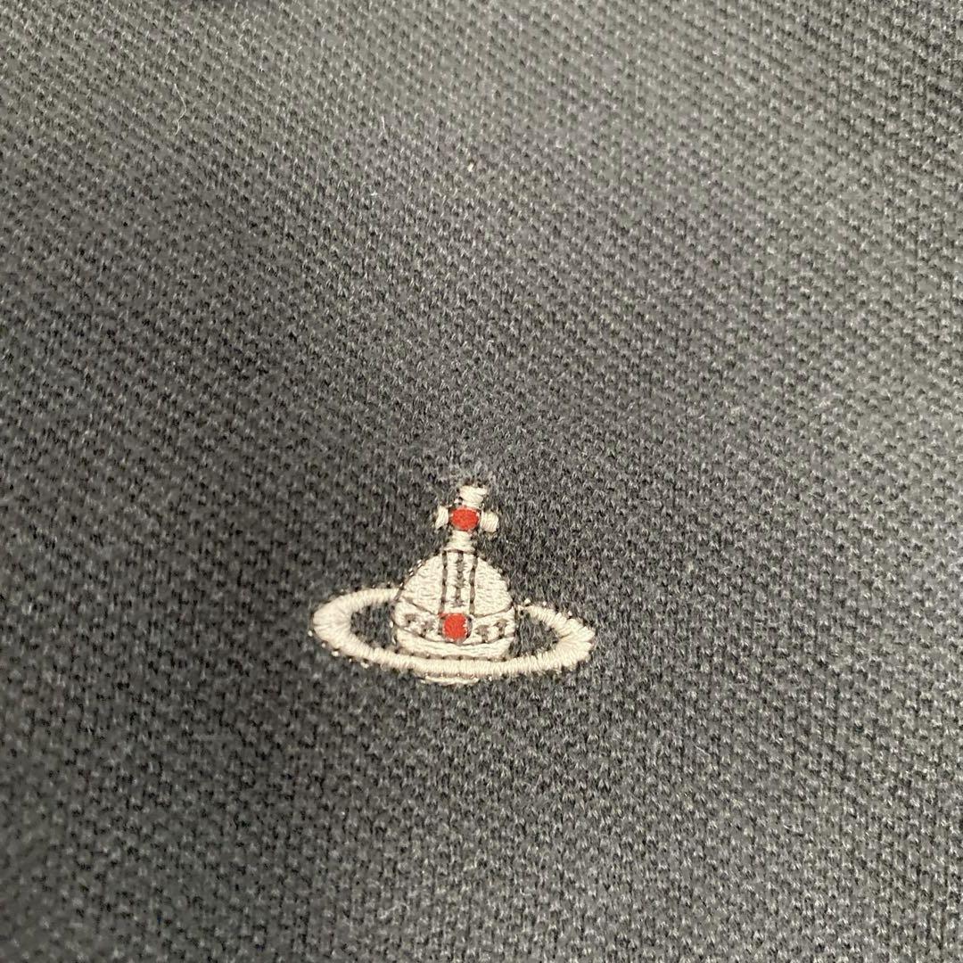 ヴィヴィアンウエストウッド】ポロワンピース オーブ柄刺繍 半袖