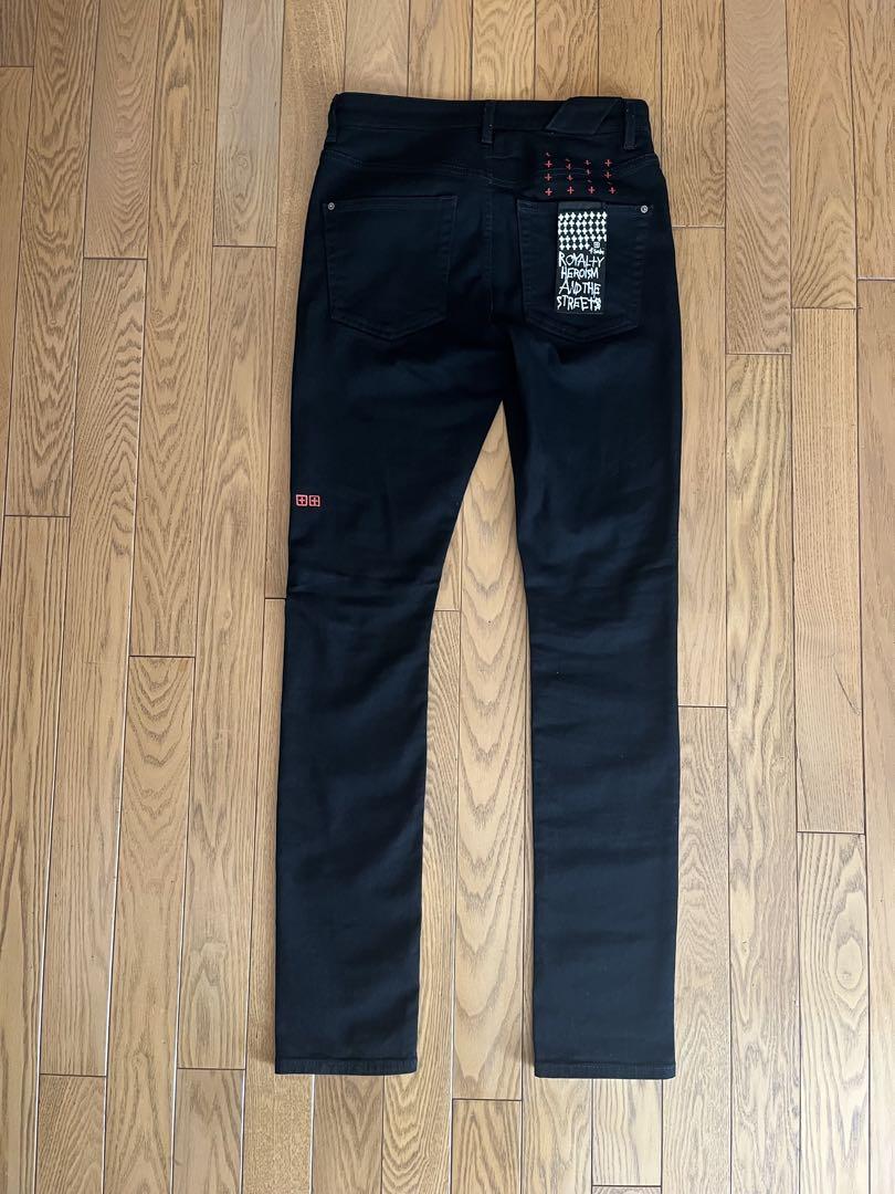 KSUBI ブラックデニム 28