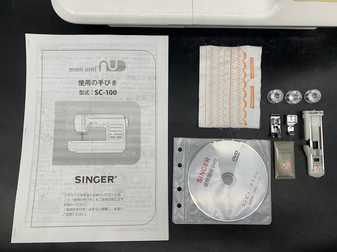 ★安心保証★　シンガー　SC-100　整備済み　コンピューターミシン本体