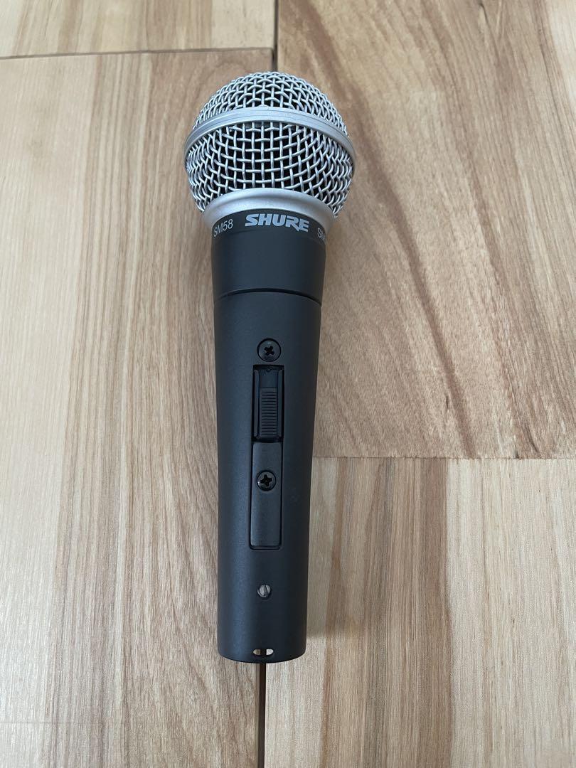 SHURE SM58 ダイナミックマイク スイッチ付き
