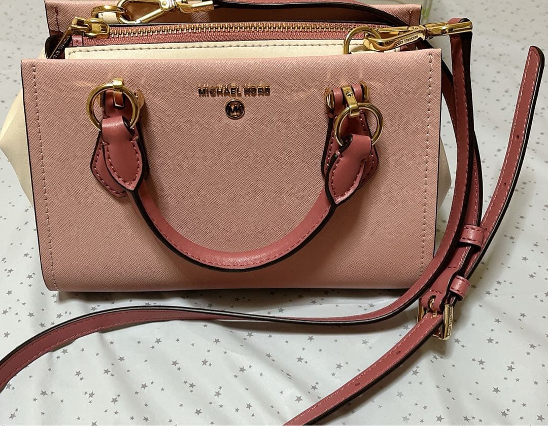 MICHAEL KORS ピンク 2WAYショルダーバッグ