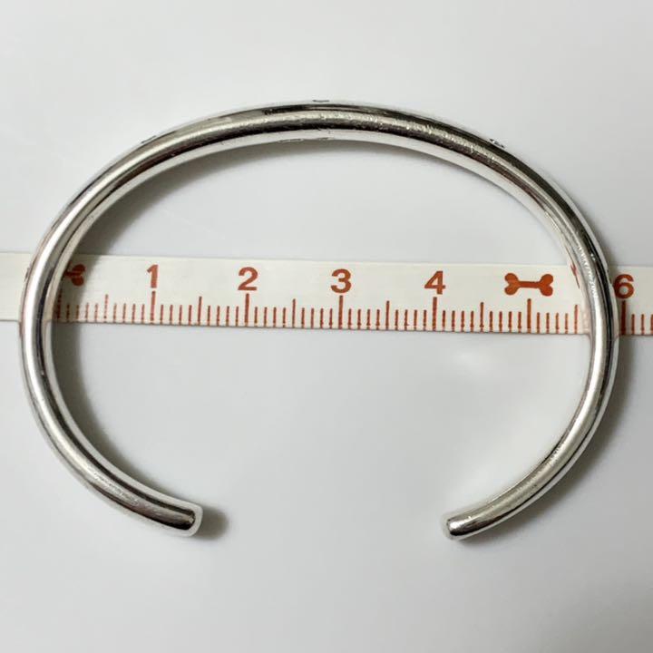 超激得低価 4℃ クリアストーン シルバー バングル 15.3㎝ 匿名配送 3wEiT-m18713048296 在庫あ格安