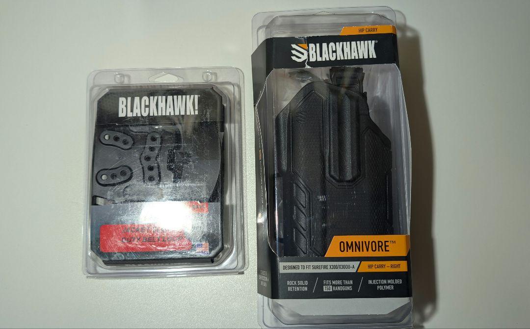 BLACK HAWKホルスター デューティーベルトループ2点セット