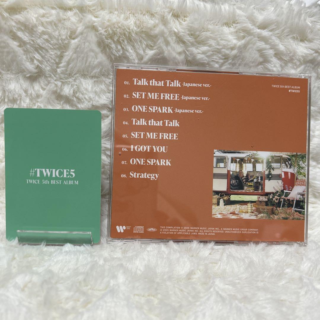 TWICE 5th Best Album CD アルバム ミナ トレカ セット - メルカリ