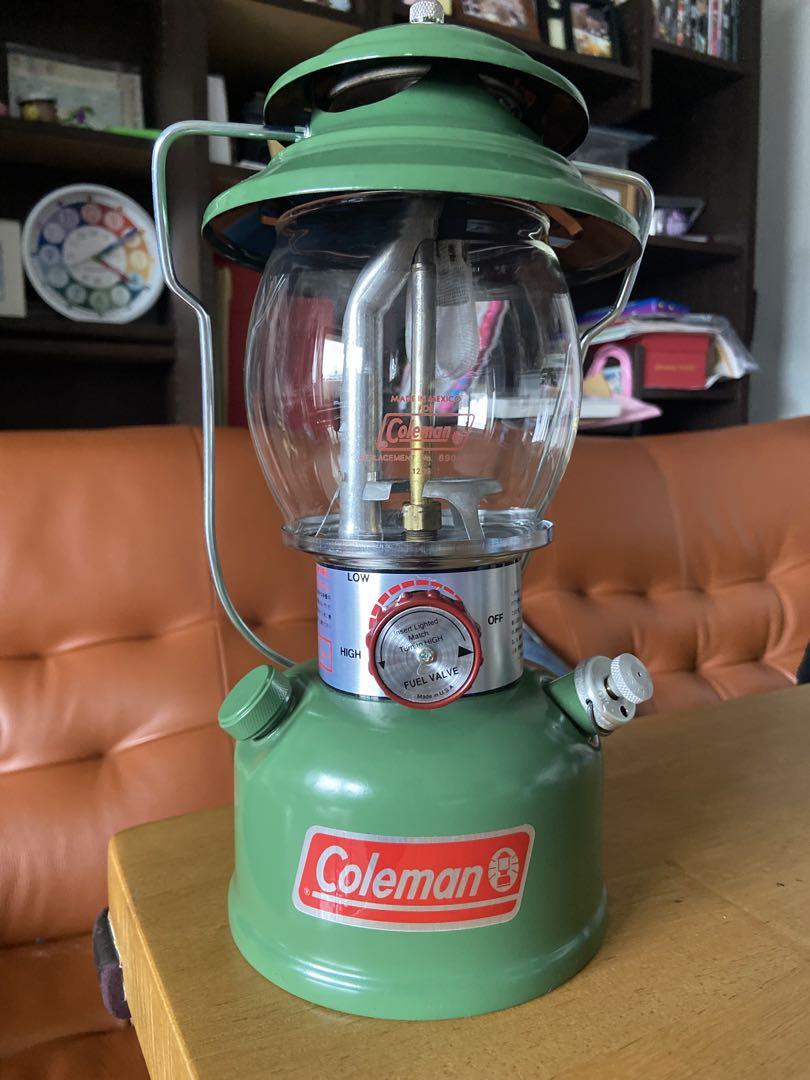美品　コールマン　ガソリンランタン　200B希少アマガエルカラー