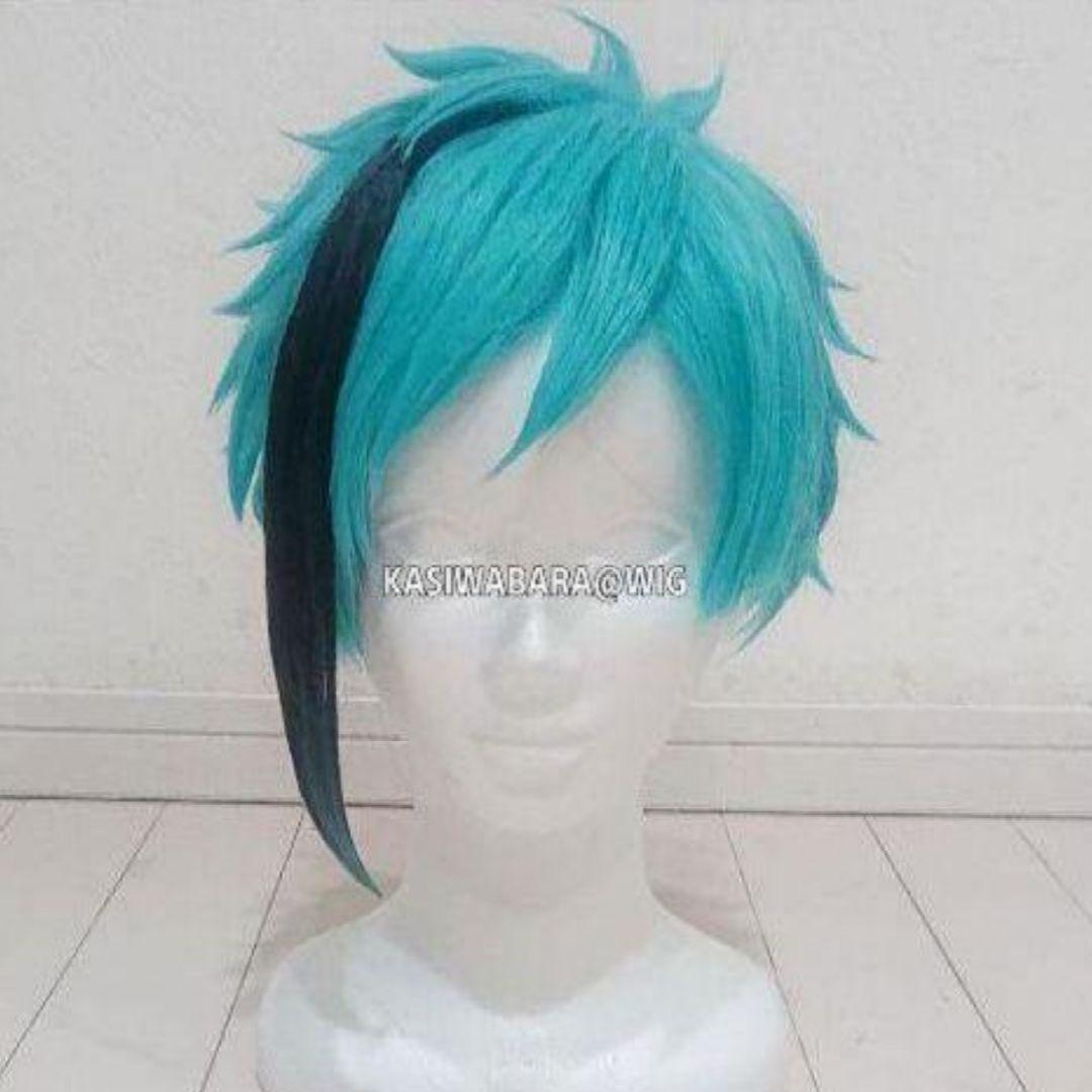 ツイステ　フロイド　コスプレ衣装　ウィッグ