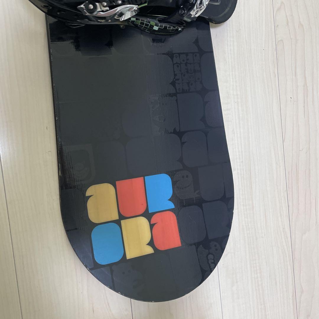 スノーボード　aurora ビンディング付　セット　バートン　BURTON
