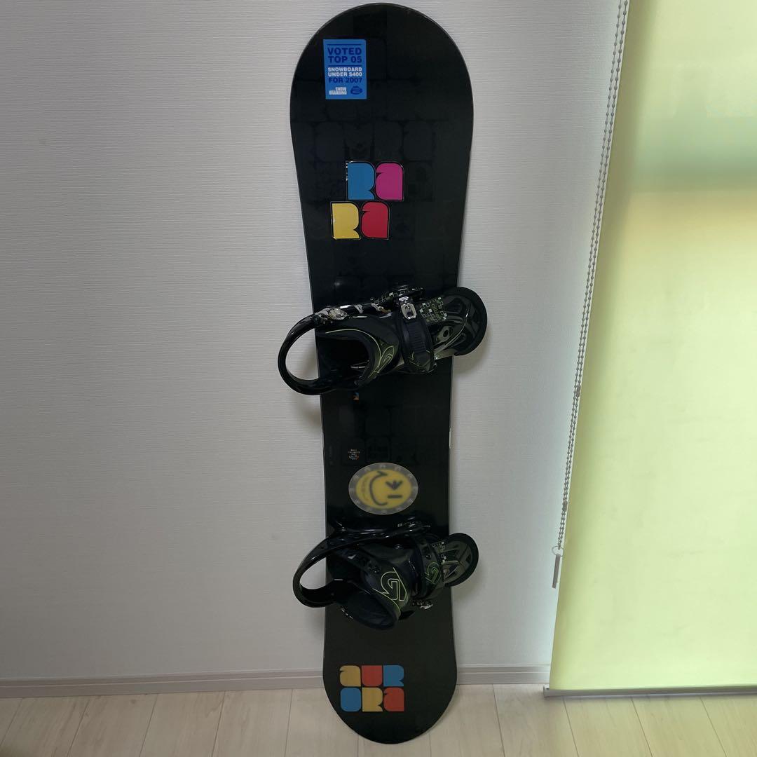 スノーボード　aurora ビンディング付　セット　バートン　BURTON