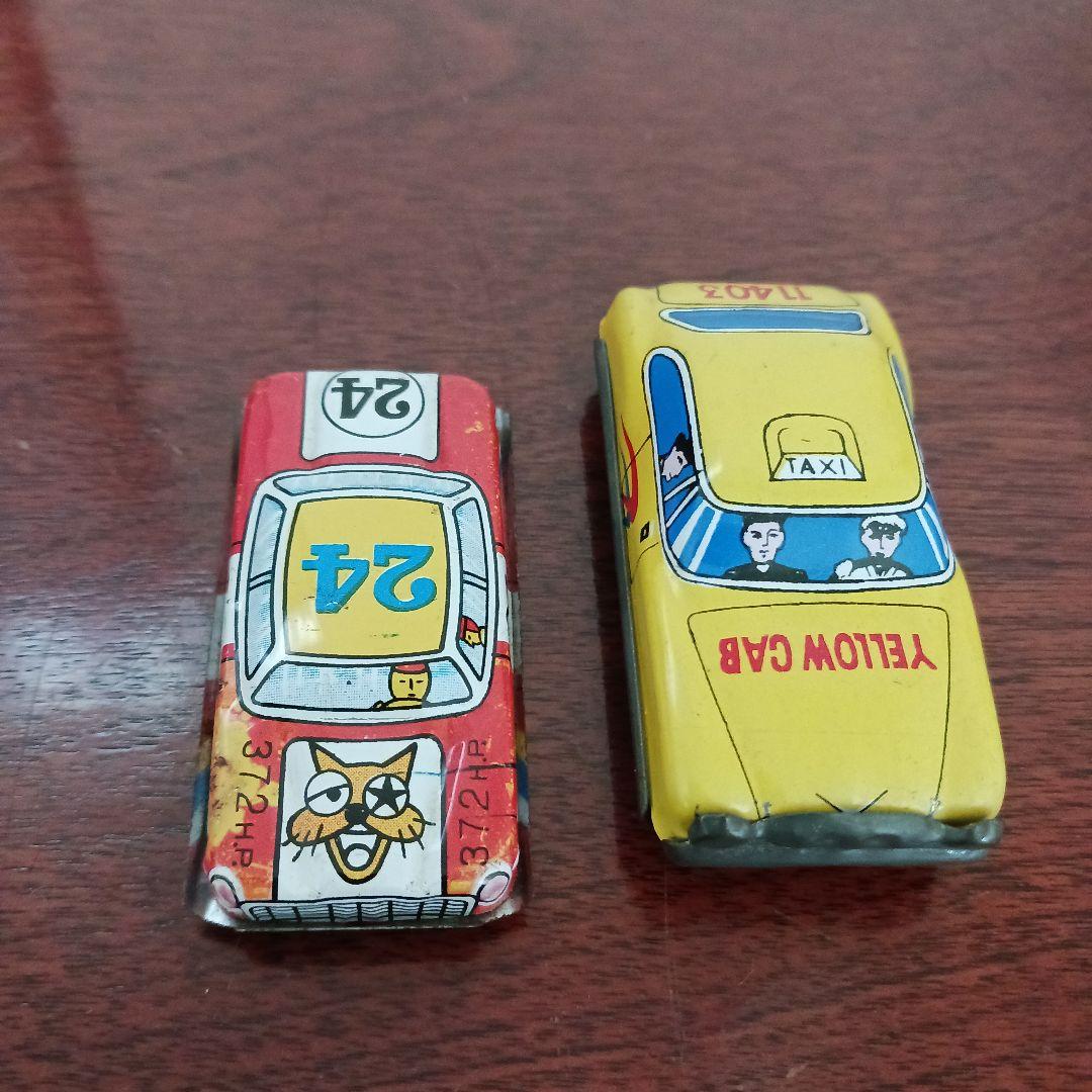 ブリキミニカー タクシー・ニャロメカー 昭和レトロ - メルカリ