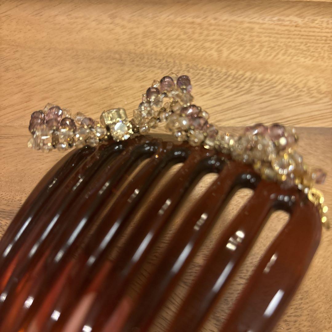 コンプレックスビズ タルトコーム コーム リボン ヘアアクセサリー