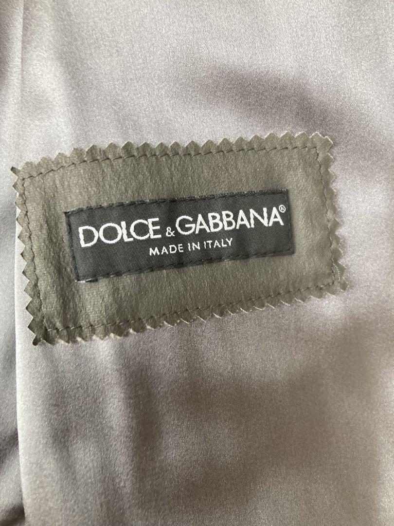 DOLCE & GABBANA、レザージャケット　48