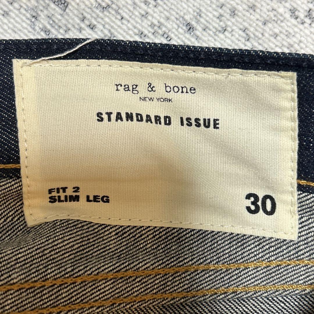 ラグアンドボーン】デニムパンツ ジーンズ 30あインチ 紺 USA製