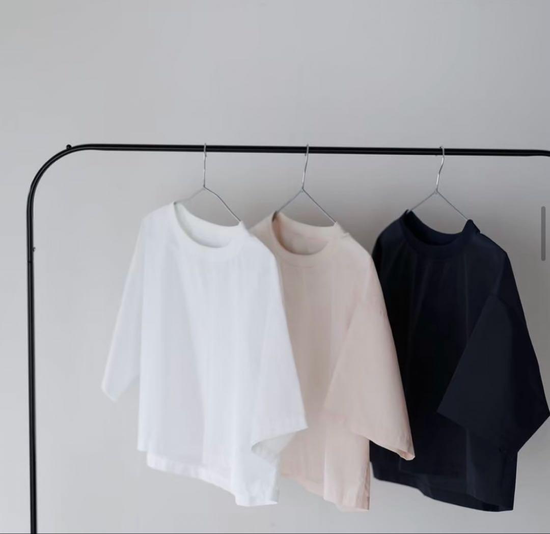 ブランド通販 美品】pois blouse tee ポワ ブラウスtee pink - メルカリ トップス