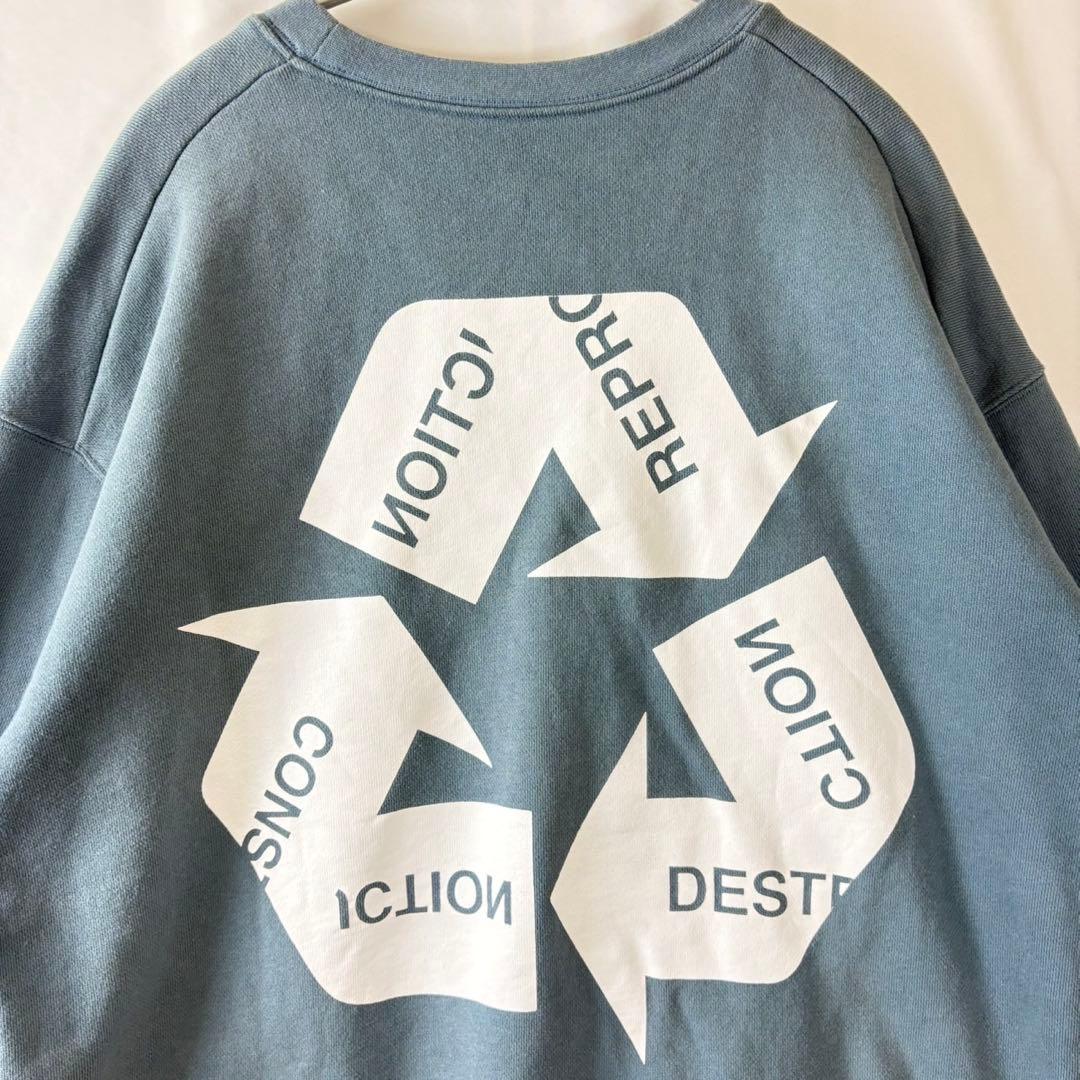 スウェット Cph/Golf 美品 バックプリント ビッグシルエット L