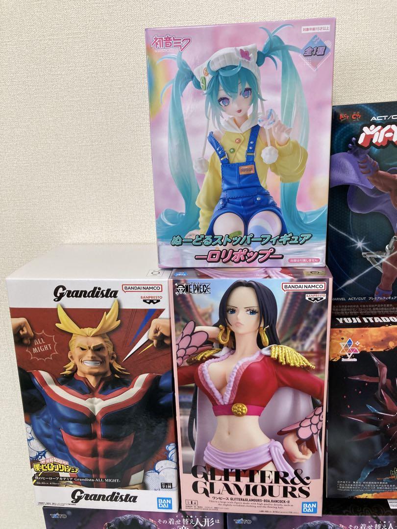 大特価 新品・未開封 プライズフィギュア まとめ売り 8点