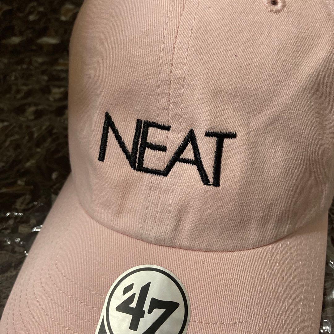 NEAT ニート　ピンク　にしのや　キャップ