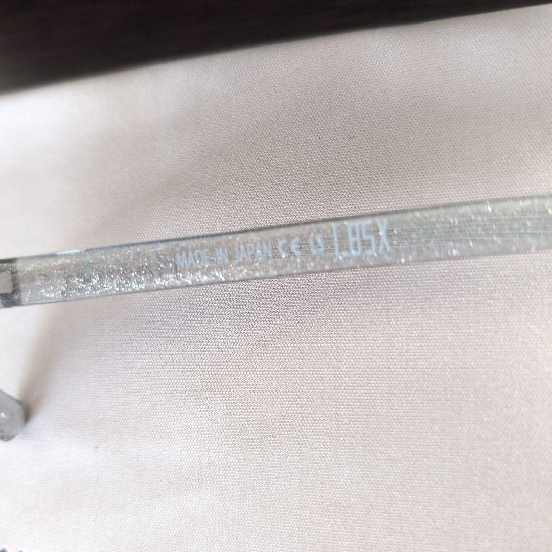 【新品未使用】ハズキルーペ ラージ 1.85倍 クリアレンズ チタンカラー