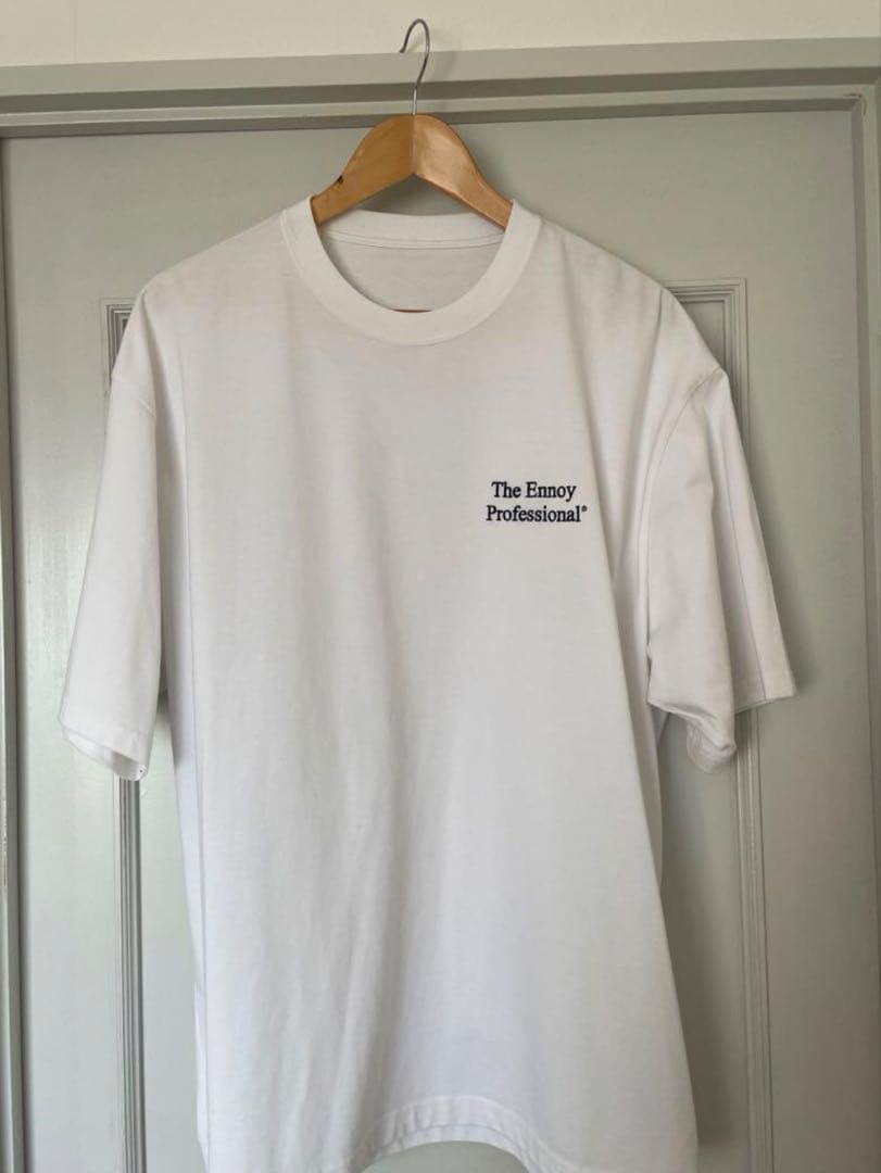 The Ennoy Professional 22SSロゴ刺繍 Tシャツ(XL)