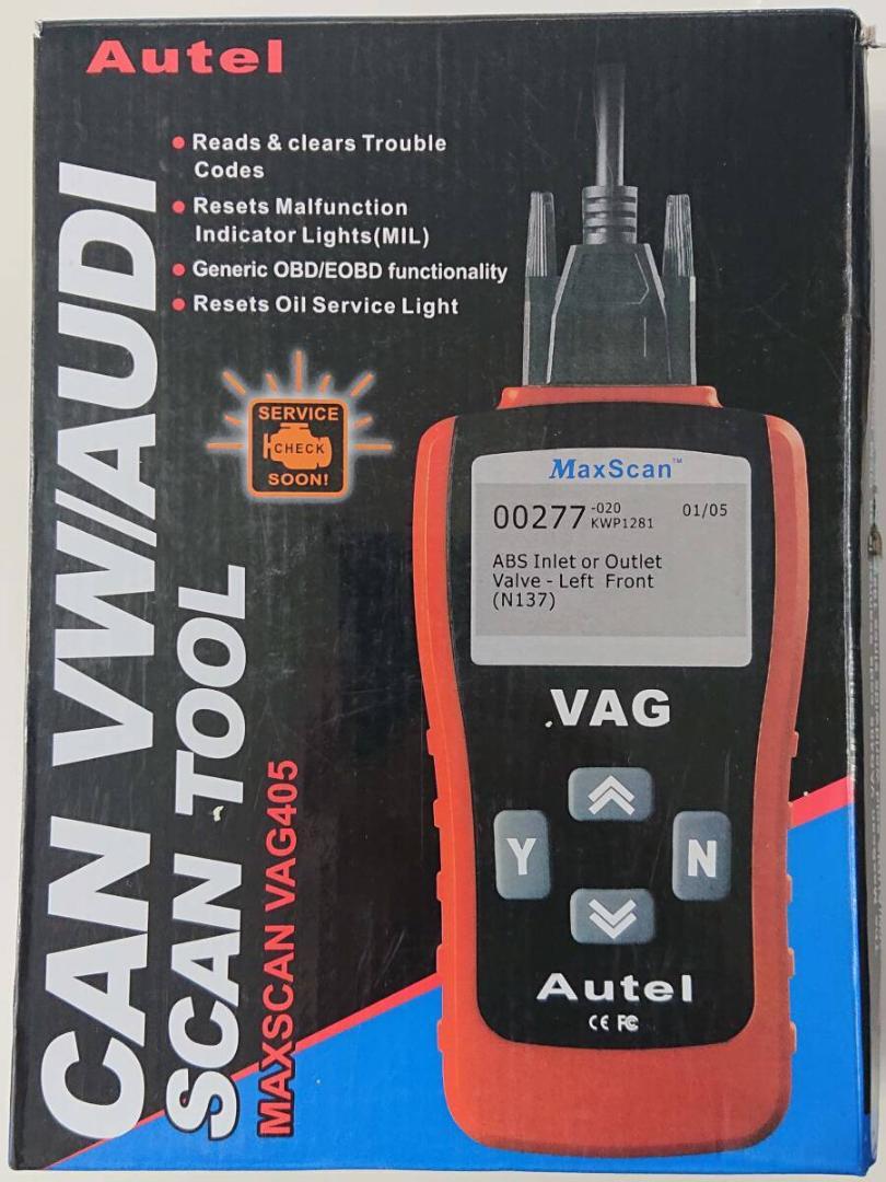 Autel VAG405 MaxScan VW/AUDI SCANTOOL診断機