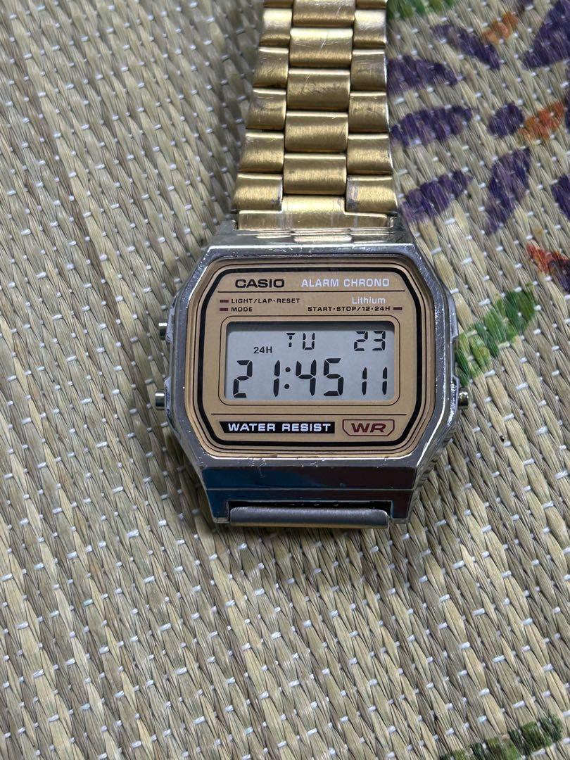 CASIO A158WE あいみょんモデル 初期型 枠なし チープカシオ CASIO A158WE あいみょんモデル 初期型 枠なし チープカシオ